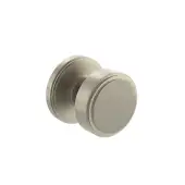Atlantic - MH350SMKSNSOLID Millhouse Brass 'Boulton' (Solid Brass) Stepped Mortice Knob on Concealed Fix Rose - Satin Nickel