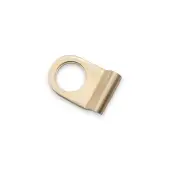 SB2212SB - Spira Brass Victorian Cylinder Pull - Satin Brass