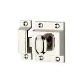 SB2334PN - Spira Brass Cupboard Catch - Polished Nickel