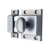 SB2334SC - Spira Brass Cupboard Catch - Satin Chrome