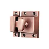 SB2334ABZ - Spira Brass Cupboard Catch - Aged Bronze
