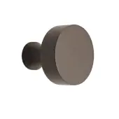 SB2309GG - Spira Brass Round Cupboard Knob 38mm - Gun Metal Grey
