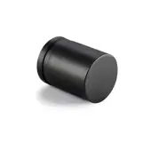 SB2312GG - Spira Brass Cylinder Cupboard Pull 26mm - Gun Metal Grey