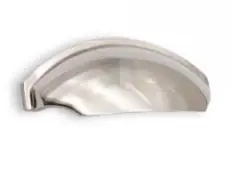 SB2335PN - Spira Brass 150mm Tulip Cup Drawer Pull - Polished Nickel