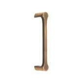 SB2421ANT - Spira Brass Tulip Cabinet Pull Handle 155mm Centres - Antique Brass
