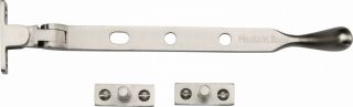 V992 8-SN Heritage Brass Casement Window Stay Ball Design 8" Satin Nickel Finish