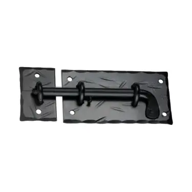 Click Here To Enlarge This Photo Of FC207 - Spira Brass Spike Cabinet Lock Small - Black Iron