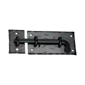FC207 - Spira Brass Spike Cabinet Lock Small - Black Iron