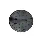 FC206 - Spira Brass Marvel Cabinet Lock Large - Black Iron