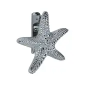 SB4112PC - Spira Brass Starfish Door Knocker - Polished Chrome