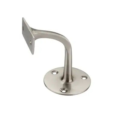 Click Here To Enlarge This Photo Of SB6184SN - Spira Brass Brass Handrail Bracket - Satin Nickel