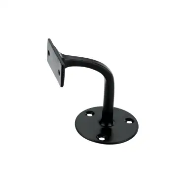 Click Here To Enlarge This Photo Of SB6184BLK - Spira Brass Brass Handrail Bracket Matt Black