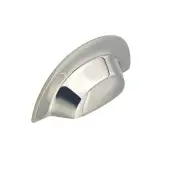 SB2307PN - Spira Brass Slim Cup Handle 105mm - Polished Nickel