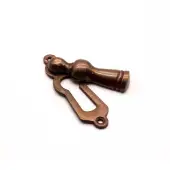 SB3103AT - Spira Brass Lady Standard Key Escutcheon - Antique Brass