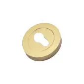 SB3104SB - Spira Brass Euro Profile Escutcheon - Satin Brass