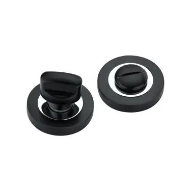 Click Here To Enlarge This Photo Of SB3106BLK/PC - Spira Brass Standard Turn & Release - Dual Tone Black & Chrome