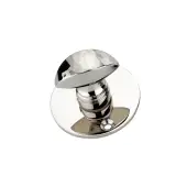 SB3116PN - Spira Brass Hammered Lady Turn & Release - Polished Nickel