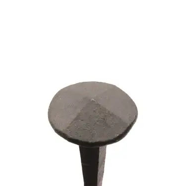 Click Here To Enlarge This Photo Of SB6202SBX - Spira Brass Round Spike Head Iron Nail 3/4" x 3" - Beeswax