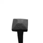 SB6203SBX - Spira Brass Square Head Iron Nail 3/4" x 3" - Beeswax