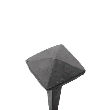 Click Here To Enlarge This Photo Of SB6204SBX - Spira Brass Square Spike Head Iron Nail 3/4" x 3" - Beeswax