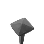 SB6204SBX - Spira Brass Square Spike Head Iron Nail 3/4" x 3" - Beeswax