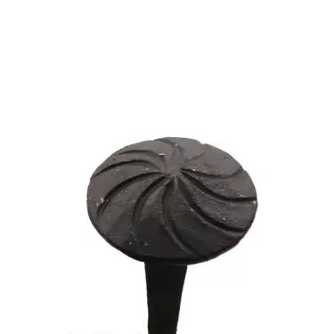 Click Here To Enlarge This Photo Of SB6205LBX - Spira Brass Round Head Iron Nail 1" x 3" - Beeswax