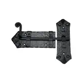 FC203 - Spira Brass Victorian Cabinet Lock - Black Iron