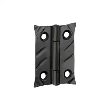 Click Here To Enlarge This Photo Of FC803 - Spira Brass Spike Butt Hinges 53mm x 40mm - Black Iron