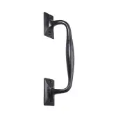 BR4254 - Spira Brass Pub Style 245mm Pull Handle - Black Antique