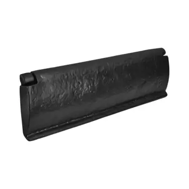 Click Here To Enlarge This Photo Of BR4373 - Spira Brass Rectangular Internal Letter Tidy Plate 295mm - x 80mm - Black Antique