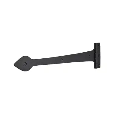 Click Here To Enlarge This Photo Of BR420015 - Spira Brass 15" Tudor Tee Hinges - Black Antique