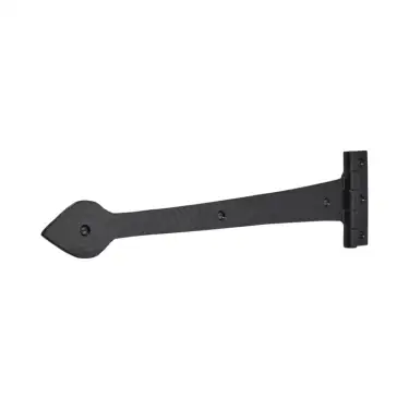 Click Here To Enlarge This Photo Of BR420018 - Spira Brass 18"Tudor Tee Hinges - Black Antique