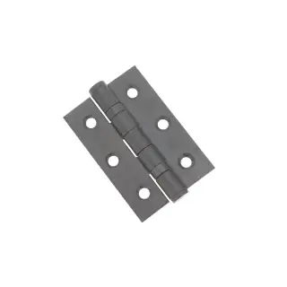 6911GG - Spira Brass 76mm x 50mm Grade 7 Steel Ball Bearing Hinges - Gun Metal Grey