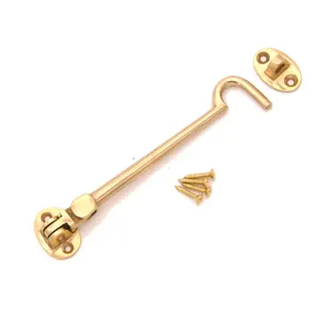 Click Here To Enlarge This Photo Of SB8113PB - Spira Brass Silent Cabin Hook 150mm - Polished Brass