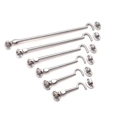 Click Here To Enlarge This Photo Of SB8113SC - Spira Brass Silent Cabin Hook 150mm - Satin Chrome