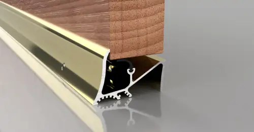 Click Here To Enlarge This Photo Of Stormguard Superseal Rubber Threshold Door Sill 1828mm Gold &lpar;04CP0111828G&rpar;