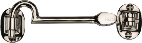 Click Here To Enlarge This Photo Of C1530 4-PNF Heritage Brass Cabin Hook 4" Polished Nickel Finish