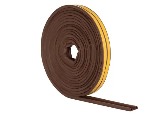 Click Here To Enlarge This Photo Of Stormguard EPDM P Section Weatherstrip 10m Brown (05SR034010MB)