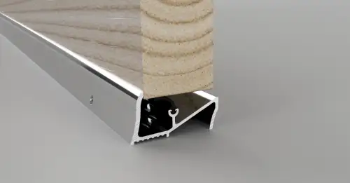Click Here To Enlarge This Photo Of Stormguard Lowline Rubber Threshold Sill 1524mm Aluminium &lpar;04SR0011524A&rpar;
