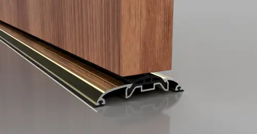 Click Here To Enlarge This Photo Of Stormguard SG100 Threshold 1828mm Gold &lpar;04SR3331828G&rpar;