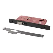 Atlantic - ALKDINNL60MB DIN Mortice Night Latch 60mm backset - Matt Black