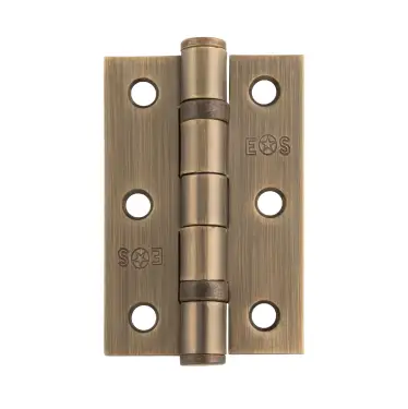 Click Here To Enlarge This Photo Of HIN1322AB - Carlisle Brass Eurospec 76mm x 51mm x 2mm Ball Bearing Hinges Antique Brass