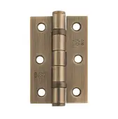 HIN1322AB - Carlisle Brass Eurospec 76mm x 51mm x 2mm Ball Bearing Hinges Antique Brass