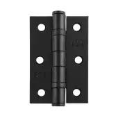 HIN1322MB - Carlisle Brass Eurospec 76mm x 51mm x 2mm Ball Bearing Hinges Matt Black