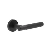 JV852MB Frelan Hardware Jedo 'Venice' Lever Handles on Round Rose - Matt Black