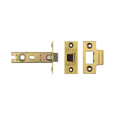Click Here To Enlarge This Photo Of JL121SB Frelan Hardware Jedo Kontrax Tubular Mortice Latch 76mm Satin Brass