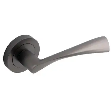 Click Here To Enlarge This Photo Of Eclipse 62108 Dark Bronze 'Monza' Lever on Round Rose Set (Freestyle Range)