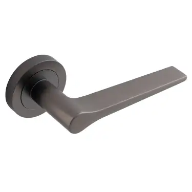 Click Here To Enlarge This Photo Of Eclipse 62137 Dark Bronze 'Monte' Lever on Round Rose Set (Freestyle Range)