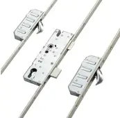 L33118 - WINKHAUS STV Trulock Latch & Deadbolt Single Spindle Multipoint Lock - 2 Hooks - 55/92 - R/H - 16mm Square Faceplate (1886755)