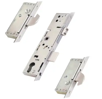 Click Here To Enlarge This Photo Of L35184 - ERA Latch & Deadbolt Split Spindle Multipoint Lock - 2 Large Hooks - 45/92 - 20mm Radius Faceplate (5945-609-79ZA)